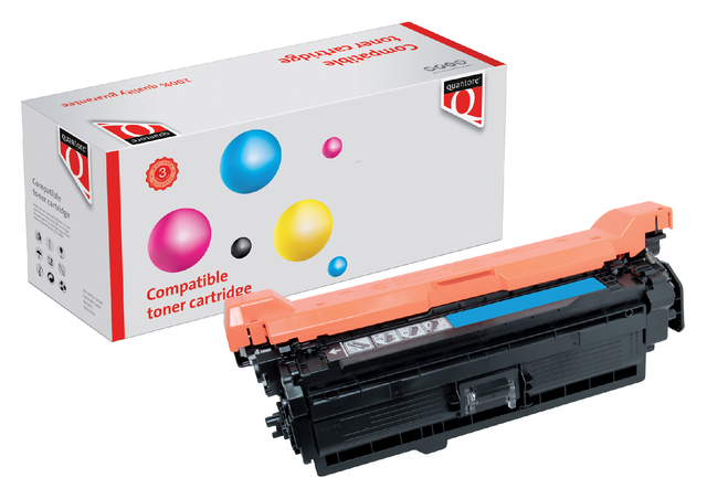 Tonercartridge Quantore alternatief tbv HP CE401A 507A blauw afbeelding