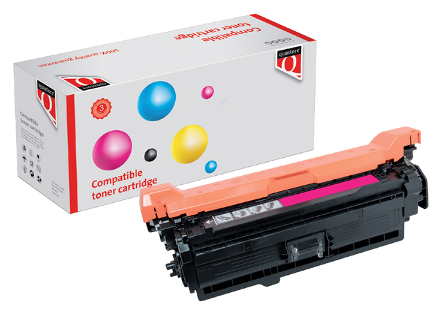 Tonercartridge Quantore alternatief tbv HP CE403A 507A rood afbeelding