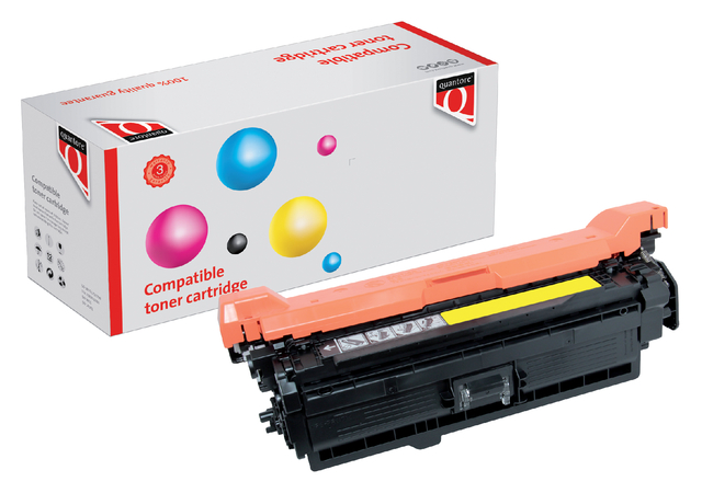 Tonercartridge Quantore alternatief tbv HP CE402A 507A geel afbeelding