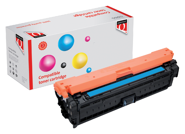 Tonercartridge Quantore alternatief tbv HP CE271A 650A blauw afbeelding