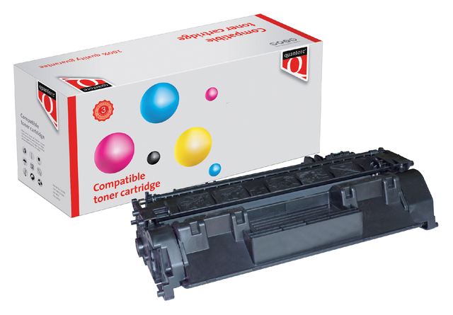 Tonercartridge Quantore alternatief tbv HP CF280A 80A zwart afbeelding