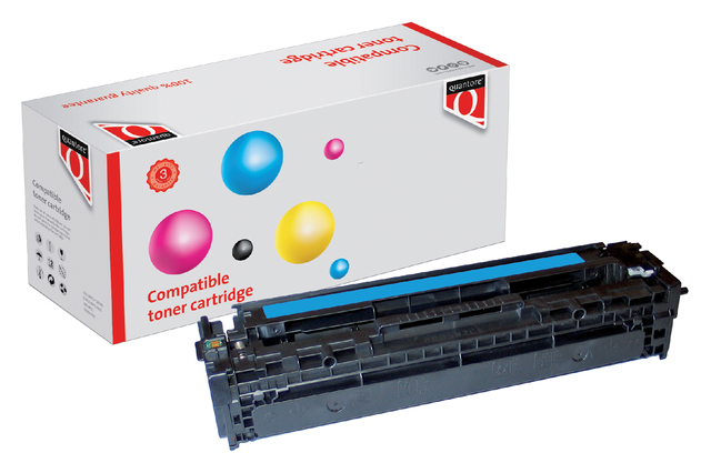 Tonercartridge Quantore alternatief tbv HP CF211A 131A blauw afbeelding