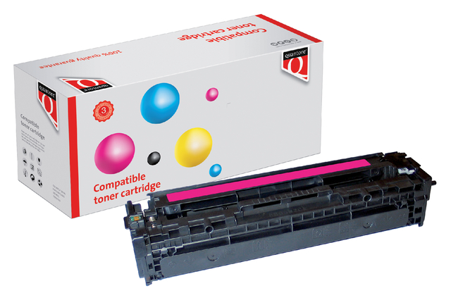 Tonercartridge Quantore alternatief tbv HP CF213A 131A rood afbeelding
