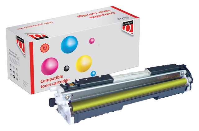 Tonercartridge Quantore alternatief tbv HP CF352A 130A geel afbeelding