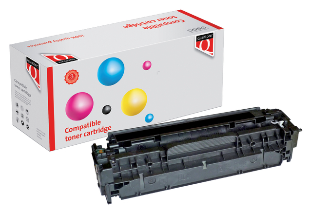 Tonercartridge Quantore alternatief tbv HP CF380X 312X zwart afbeelding