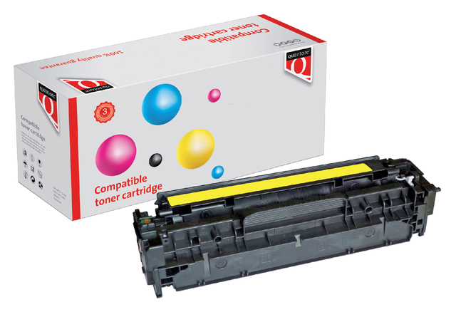 Tonercartridge Quantore alternatief tbv HP CF382A geel afbeelding