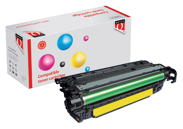 Tonercartridge Quantore alternatief tbv HP CF332A / 654A geel afbeelding