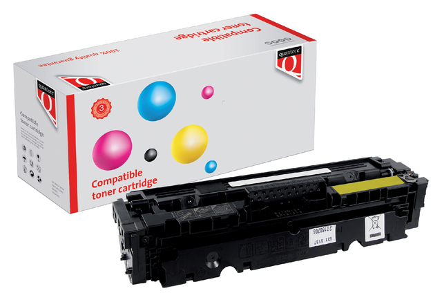 Tonercartridge Quantore alternatief tbv HP CF412A 410A geel afbeelding