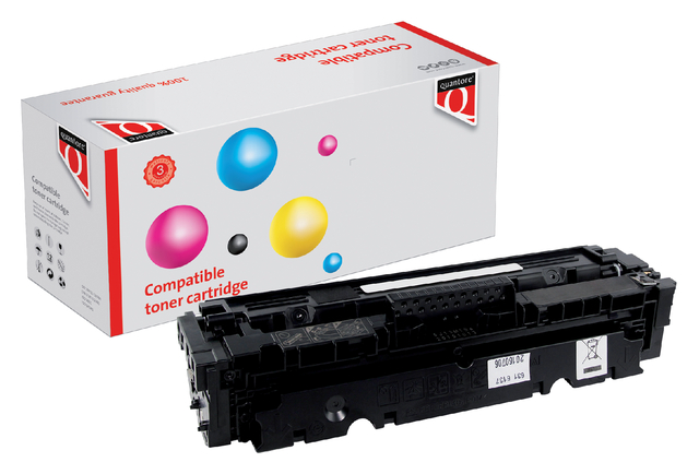 Tonercartridge Quantore alternatief tbv HP CF410X 410X zwart afbeelding