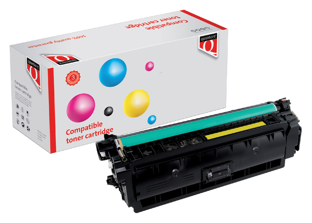 Tonercartridge Quantore alternatief tbv HP CF362A 508A geel afbeelding