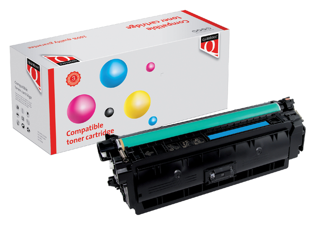 Tonercartridge Quantore alternatief tbv HP CF361X 508X blauw afbeelding