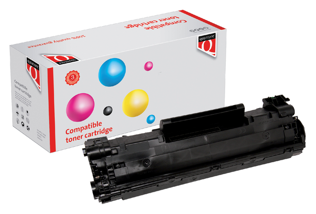 Tonercartridge Quantore alternatief tbv Canon 728 zwart afbeelding