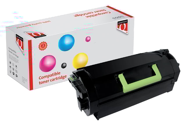 Tonercartridge Quantore alternatief tbv Lexmark 52D0HA0 zwart afbeelding