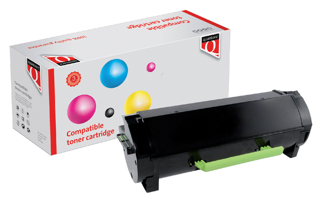 Tonercartridge Quantore alternatief tbv Lexmark 50F2000 zwart afbeelding