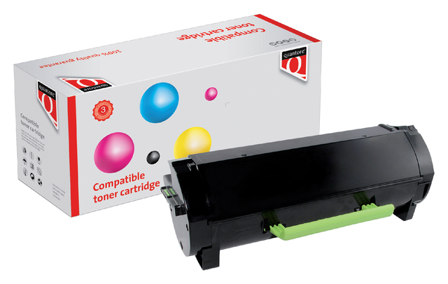 Tonercartridge Quantore alternatief tbv Lexmark 60F2H00 zwart afbeelding
