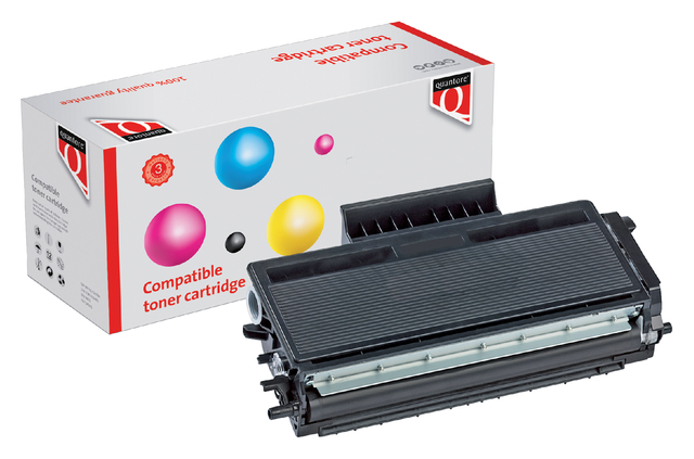 Toner Quantore alternatief tbv Brother TN-3170BK zwart afbeelding