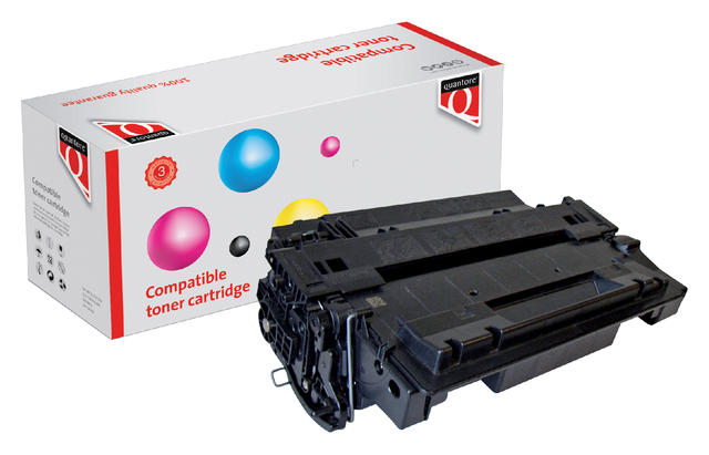 Tonercartridge Quantore alternatief tbv HP CE255A 55A zwart afbeelding