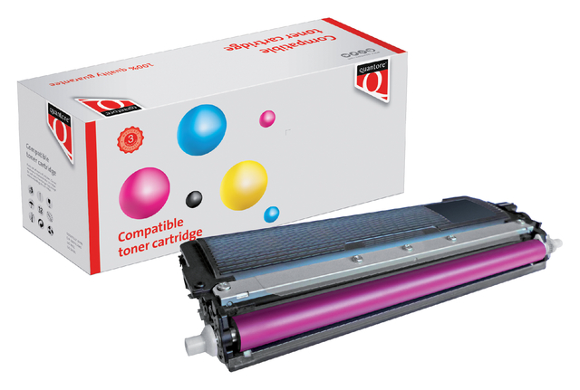 Toner Quantore alternatief tbv Brother TN-230M rood afbeelding