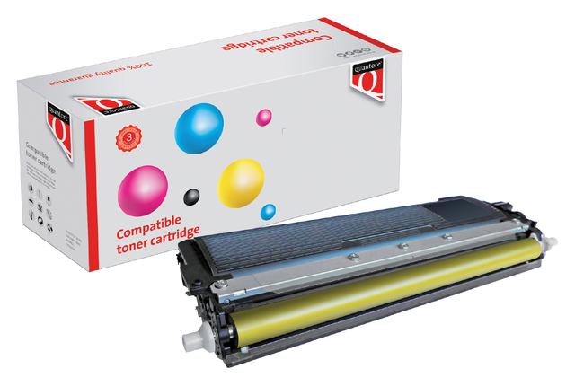 Toner Quantore alternatief tbv Brother TN-230Y geel afbeelding