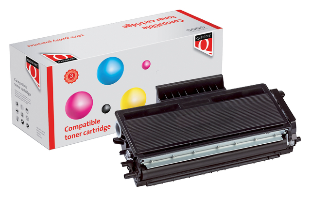 Toner Quantore alternatief tbv Brother TN-3130BK zwart afbeelding