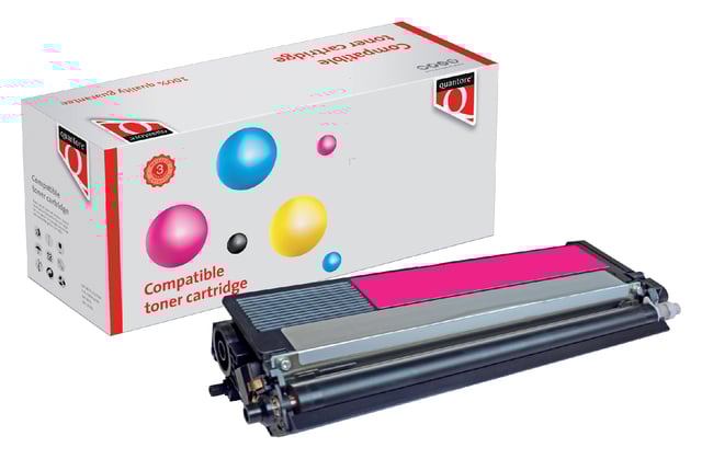 Toner Quantore alternatief tbv Brother TN-325M rood afbeelding