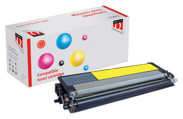 Toner Quantore alternatief tbv Brother TN-325Y geel afbeelding