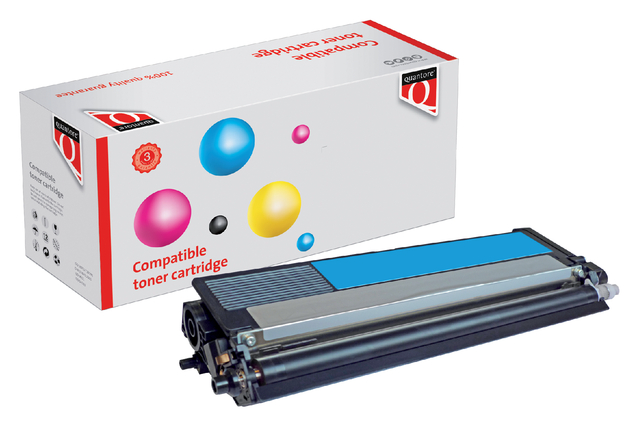 Toner Quantore alternatief tbv Brother TN-321C blauw afbeelding