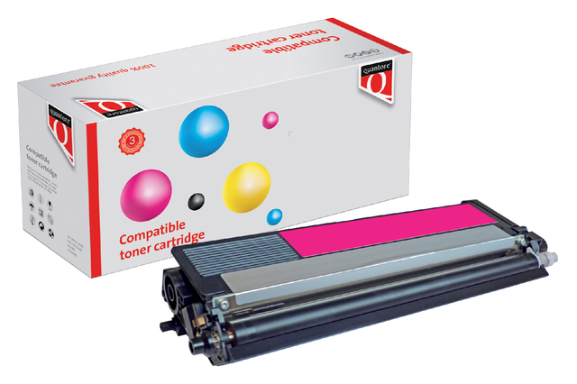 Toner Quantore alternatief tbv Brother TN-321M rood afbeelding