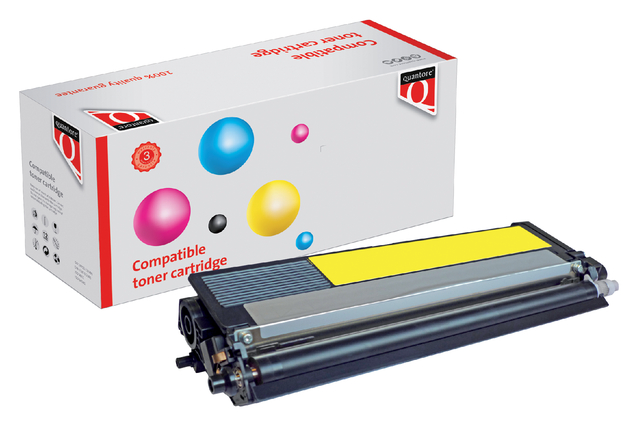 Toner Quantore alternatief tbv Brother TN-321Y geel afbeelding