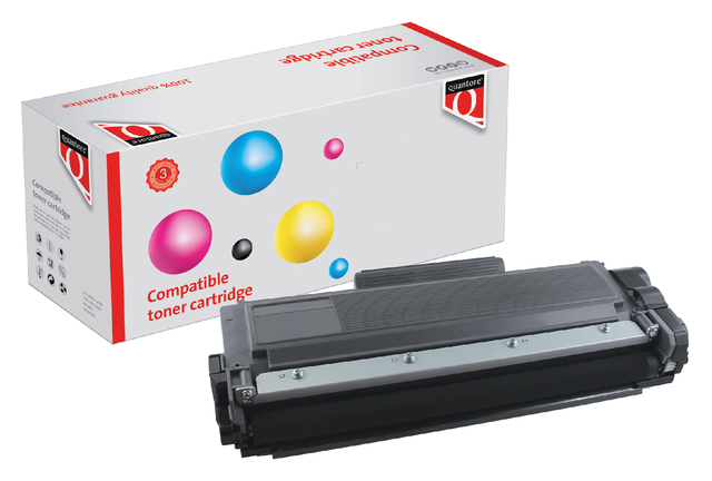 Toner Quantore alternatief tbv Brother TN-2320BK zwart afbeelding