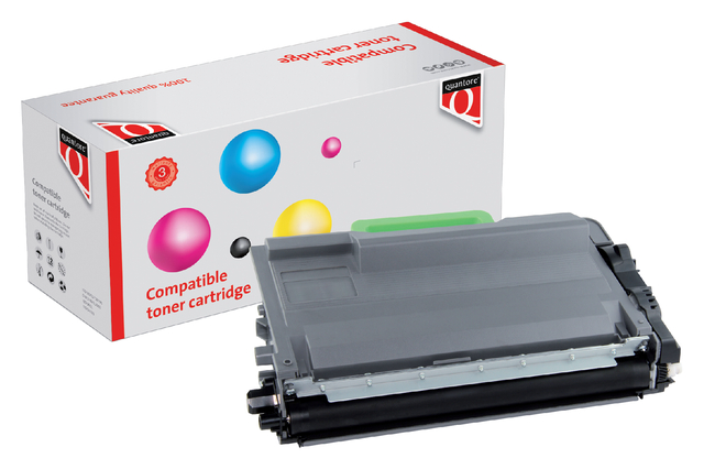 Toner Quantore alternatief tbv Brother TN-3430BK zwart afbeelding