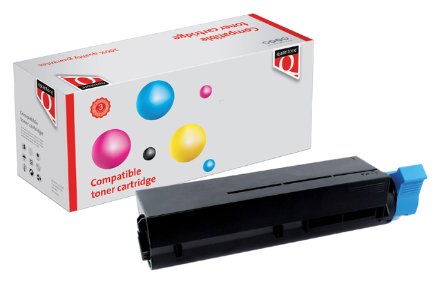 Toner Quantore alternatief tbv Oki 44574802 zwart afbeelding