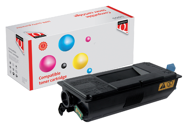 Toner Quantore alternatief tbv Kyocera TK-3100K zwart afbeelding