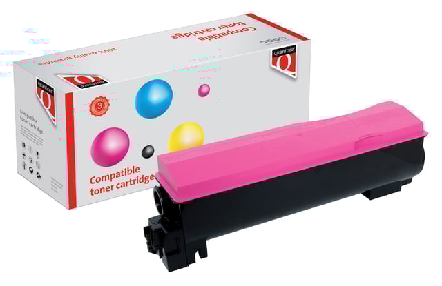 Toner Quantore alternatief tbv Kyocera TK-560M rood afbeelding