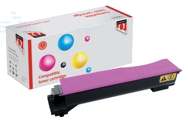 Toner Quantore alternatief tbv Kyocera TK-540M rood afbeelding