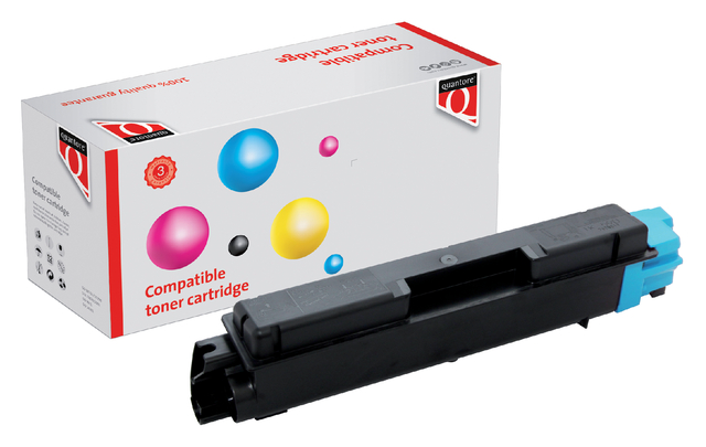 Toner Quantore alternatief tbv Kyocera TK-590C blauw afbeelding
