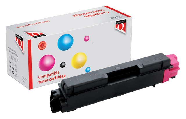 Toner Quantore alternatief tbv Kyocera TK-590M rood afbeelding