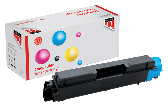 Toner Quantore alternatief tbv Kyocera TK-5150C blauw afbeelding