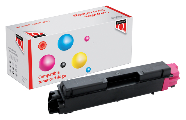 Toner Quantore alternatief tbv Kyocera TK-5150M rood afbeelding