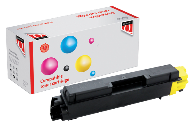 Toner Quantore alternatief tbv Kyocera TK-5150Y geel afbeelding