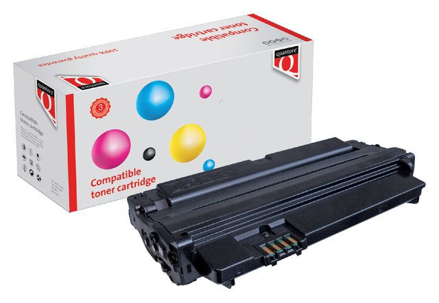 Tonercartridge Quantore alternatief tbv Samsung ML-D1052L zwart afbeelding