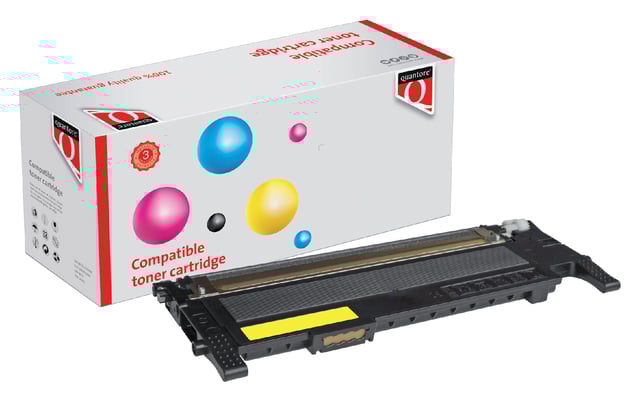 Tonercartridge Quantore alternatief tbv Samsung CLT-Y4072S geel afbeelding