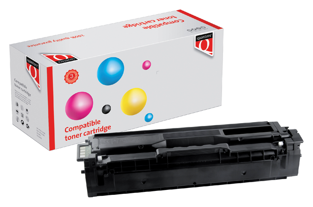 Tonercartridge Quantore alternatief tbv Samsung CLT-K504S zwart afbeelding