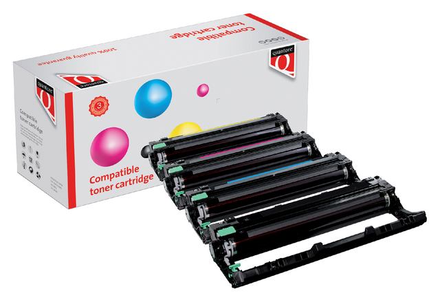 Drum Quantore alternatief tbv Brother DR-241CL zwart + 3 kleuren afbeelding