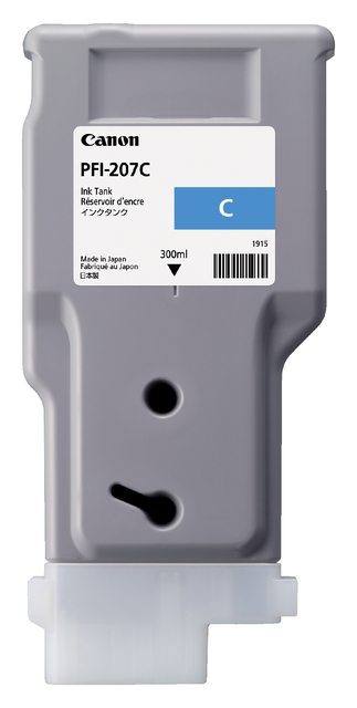 Inktcartridge Canon PFI-207 blauw afbeelding