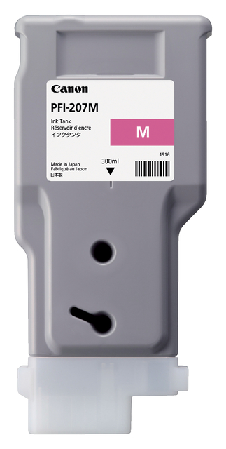 Inktcartridge Canon PFI-207 rood afbeelding