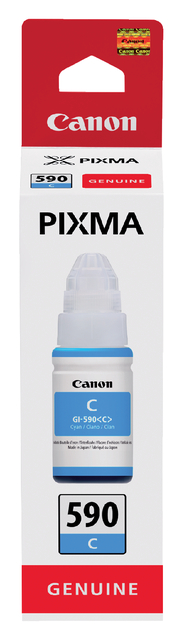 Flacon navulinkt Canon GI-590 blauw afbeelding