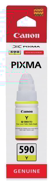 Flacon navulinkt Canon GI-590 geel afbeelding