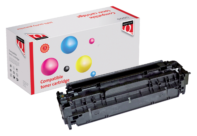 Tonercartridge Quantore alternatief tbv HP CE410A 305A zwart afbeelding