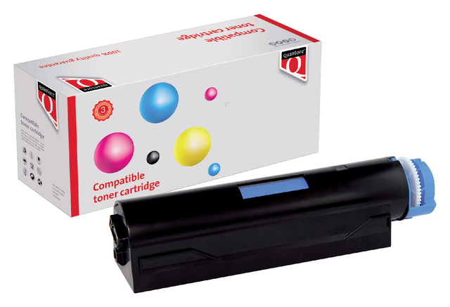 Toner Quantore alternatief tbv Oki 44992402 zwart afbeelding